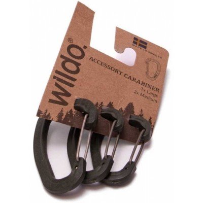 Набор карабинов Wildo Accessory Carabiner Set olive - фото 29807 Набор карабинов Wildo Accessory Carabiner Set olive - фото 29807