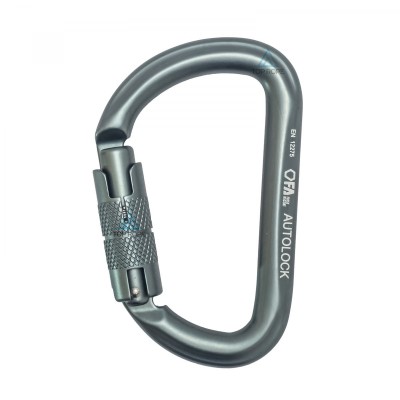Карабін First Ascent Autolock FA7003 23 kN grey - фото 26964