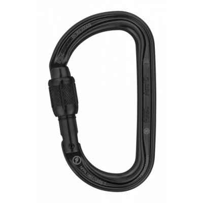 Карабин Petzl Am'D Screw-lock black - фото 18385
