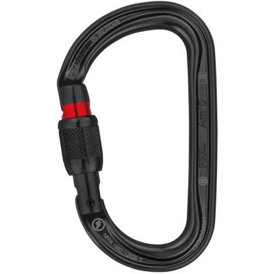Карабин Petzl Am'D Twist-lock black - фото 18389