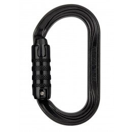 Карабін Petzl Oxan Screw-lock Steel black