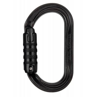 Карабін Petzl Oxan Triact-lock steel black - фото 18406