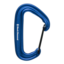 Карабин Black Diamond MiniWire blue