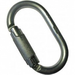 Карабін Krok Овал-Автомат сталь KeyLock байонет / муфта 2500 кг Карабін Krok Овал-Автомат сталь KeyLock байонет / муфта 2500 кг
