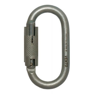 Карабин Vento стальной Овал автомат с байонетной муфтой keylock 0010 - фото 16833