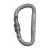Карабин First Ascent NFC 7 mm с муфтой grey FA7019