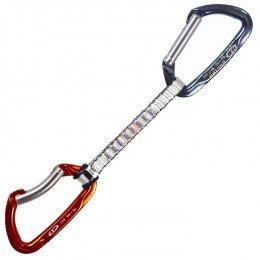 Оттяжка с карабинами Climbing Technology 2E661BC AOM Lime set dy 12cm anod