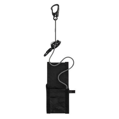 Спусковое устройство Petzl Exo Eashook black 25м - фото 21637