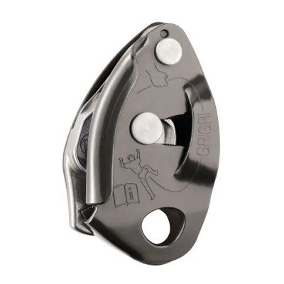 Спусковое устройство  Petzl Gri-Gri+ grey - фото 14969