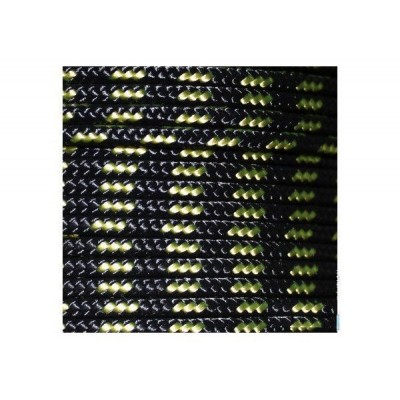 Мотузка статична Tendon 3 мм чорний/жовтий - фото 12571