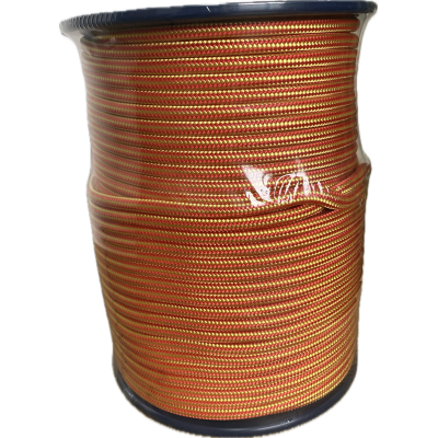 Мотузка статична Tendon 6 мм червоний/жовтий - фото 28357