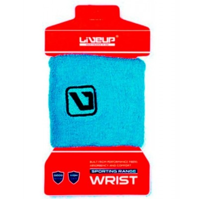 Напульсник LiveUp Wrist Support 8х8см blue - фото 29627