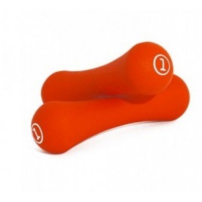 Гантели неопреновые LiveUp Neoprene dumbbell 2*1кг - фото 16807