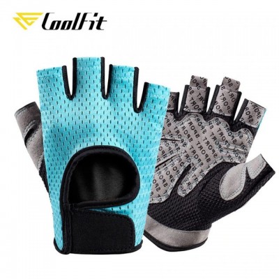 Перчатки для фитнеса CoolFit blue - фото 26121
