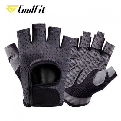 Перчатки для фитнеса CoolFit grey - фото 26117