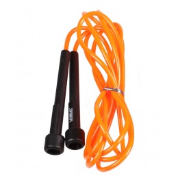 Скакалка LiveUp PVC Speed Jump Rope black/orange