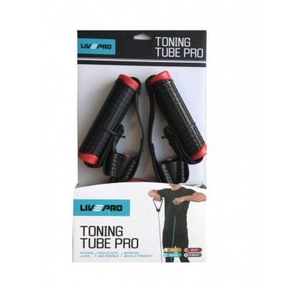 Еспандер трубчастий LiveUp LivePro Toning Tube Pro LP8405-M - фото 21503