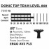 Ракетка для настольного тенниса Donic Top Team 800 (754198)