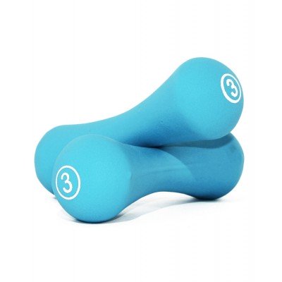Гантелі неопренові LiveUp Neoprene dumbbell 2 * 3кг - фото 16259