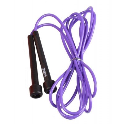 Скакалка LiveUp PVC Speed Jump Rope black/purple - фото 29644 Скакалка LiveUp PVC Speed Jump Rope black/purple - фото 29644