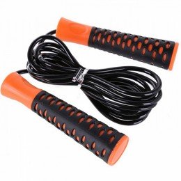 Скакалка скоростная LiveUp Jump Rope LS3143 black/orange