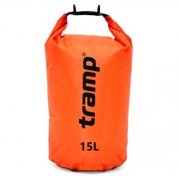 Гермомешок Tramp PVC Diamond Rip-Stop 15л (UTRA-112) оранжевый