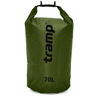 Гермомешок Tramp PVC Diamond Rip-Stop 70л (UTRA-209) оливковый - фото 25868