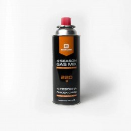 Газовый баллон штоковый BaseCamp 4 Season Gas 220
