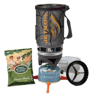 Горелка газовая Jetboil Flash W C Press Endgrain - фото 12354