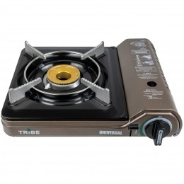 Плита газовая портативная Tribe Universal с переходником на большой баллон T-HD-0003 Плита газовая портативная Tribe Universal с переходником на большой баллон T-HD-0003