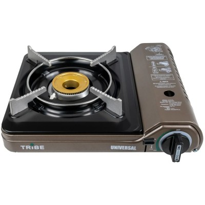 Плита газовая портативная Tribe Universal с переходником на большой баллон T-HD-0003 - фото 31461