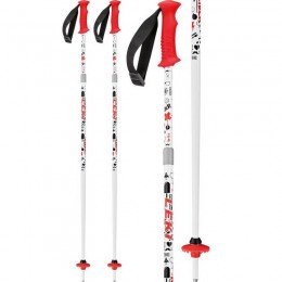 Палки горнолыжные Leki Rider Vario black-red