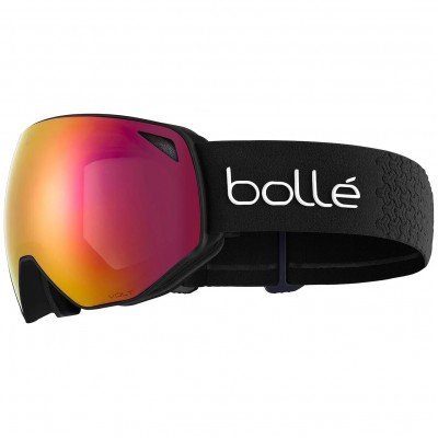 Маска гірськолижна Bolle Torus Cat 2 Black Matte/Volt Ruby - фото 27272