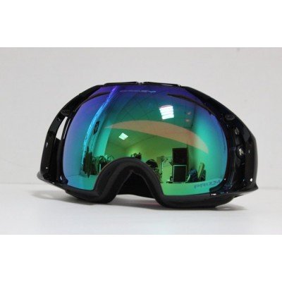 Маска горнолыжная Oakley Airbrake 2 lens factory pilot blackout prizm jade iridium - фото 13982
