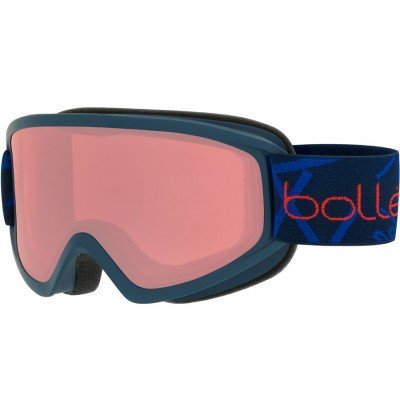 Маска гірськолижна Bolle Freeze Cat. S2 matte navy vermillon - фото 27086