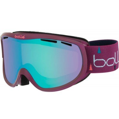 Маска горнолыжная Bolle Sierra Cat. S2 shiny cherry/mint aurora - фото 27083