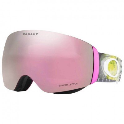 Маска горнолыжная Oakley Flight Deck XM Prizm HI Pink Iridium/Laser Rose - фото 15213