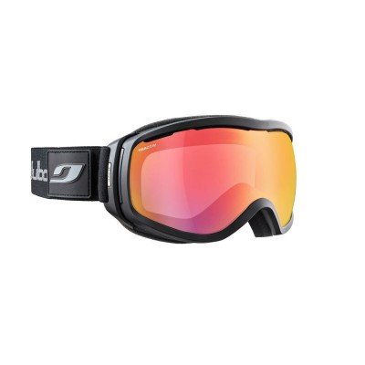 Маска гірськолижна Julbo Elara Reactive Performance Cat. S1-3 black Zebra Light red - фото 27146