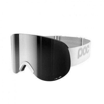 Маска горнолыжная POC Lid Hydrogen White/bronze silver mirror lens - фото 15547
