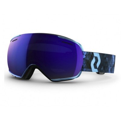 Маска гірськолижна Scott Linx iliuminator blue chrome - фото 15141