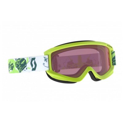 Маска гірськолижна дитяча Scott JR Agent green enhancer - фото 27071