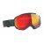 Маска гірськолижна Scott Faze II LS sombre green/pumpkin orange light sensitive red chrome