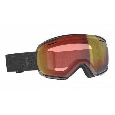 Маска гірськолижна Scott Linx LS black light sensitive red chrome - фото 21916