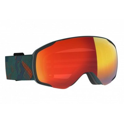Маска горнолыжная Scott Vapor LS sombre green/pumpkin orange light sensitive red chrome S1-3 - фото 21917 Маска горнолыжная Scott Vapor LS sombre green/pumpkin orange light sensitive red chrome S1-3 - фото 21917