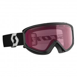 Маска гірськолижна Scott Fact Cat. S2 black enhancer Маска гірськолижна Scott Fact Cat. S2 black enhancer