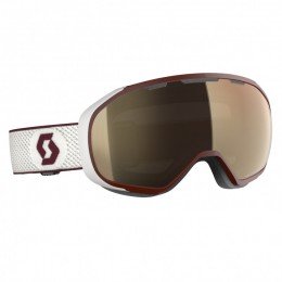 Гірськолижна маска Scott Fix LS white/merlot red light sensitive bronze chrome Гірськолижна маска Scott Fix LS white/merlot red light sensitive bronze chrome