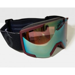 Маска гірськолижна Scott Shield+ extra lens team red/white/enhancer aqua chrome S2/S1