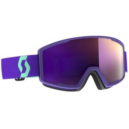 Маска гірськолижна Scott Factor Pro deep purple / enhancer purple chrome S2