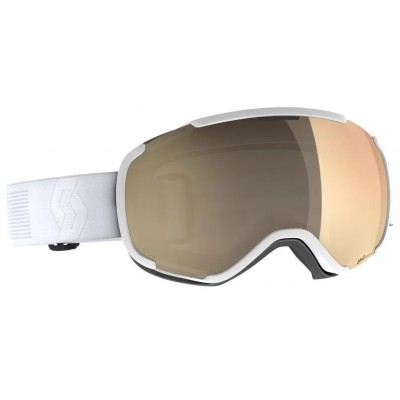 Маска гірськолижна Scott Faze II LS mineral white / AMP LS bronze chrome S1-3 - фото 29809