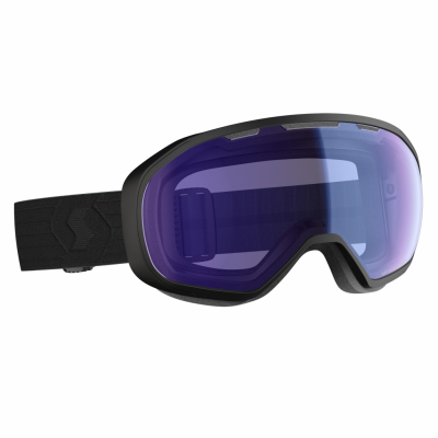 Маска гірськолижна Scott Fix black/ illuminator blue chrome S1 - фото 31320